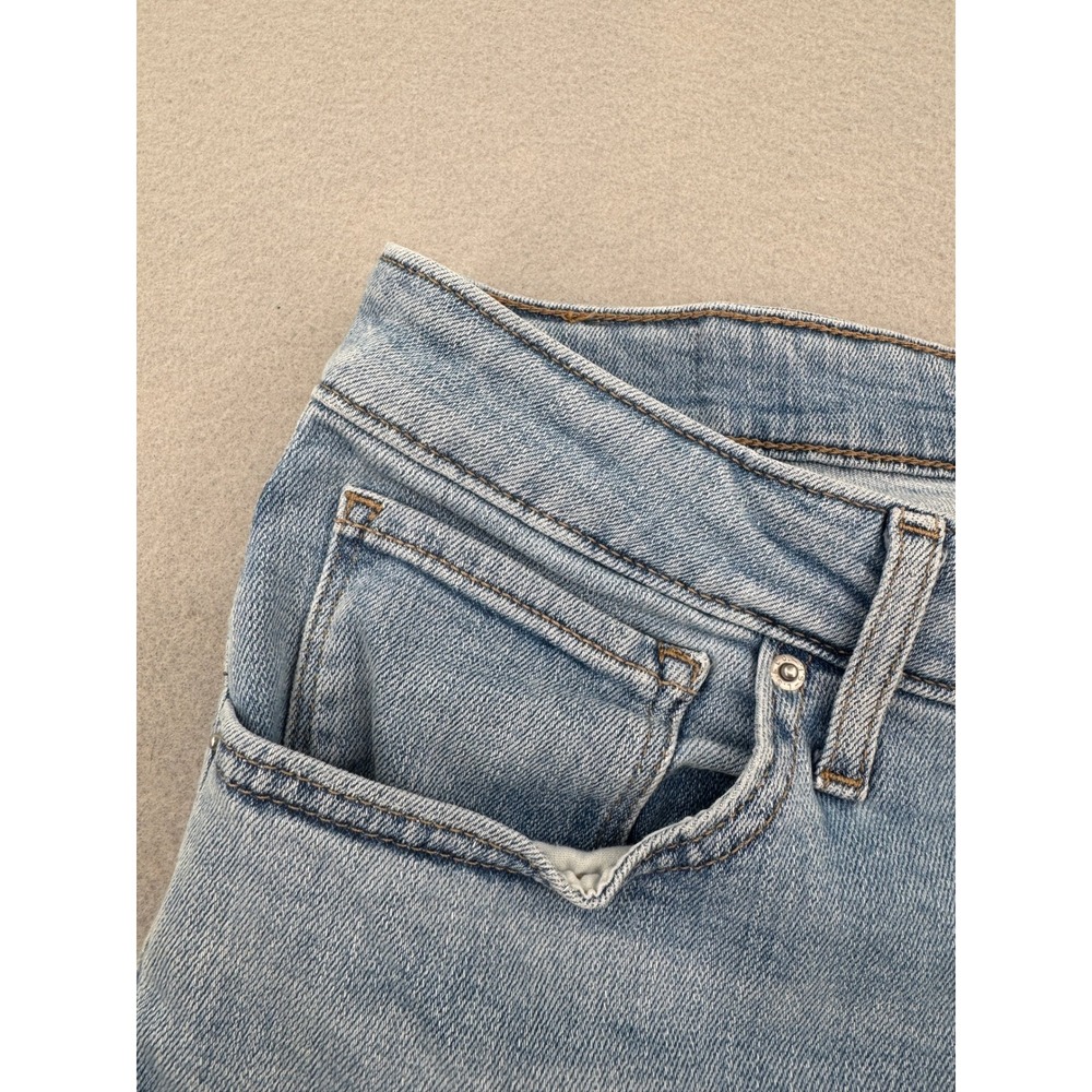 Levis 721 High Rise Skinny Jeans Womens 30x30 Light Wash Blue Denim Stretch - Picture 10 of 14